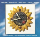 Giessform - Sonnenblumen - Uhr