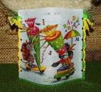 Folienwindlicht für Teelicht - Schulanfang