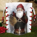 Lantern made of laminated motif for tealight - Wichtel