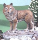 Wolf – stehend - Schrühware