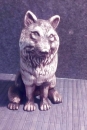 Wolf – sitzend - Schrühware