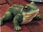 Frosch Theo – 7,5 x 15 x 12,5 cm - Schrühware
