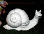 Kleine Schnecke – 6,5 cm hoch - Schrühware