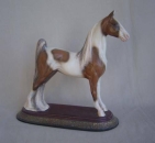 Pferd - Saddlebred - ohne Basis - 28 cm lang - Schrühware