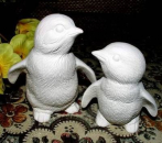 Pinguine im 2er-Set – bis 10 cm hoch – Schrühware