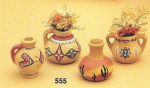 RIVERVIEW-Gießform - neu – Vasen / Indianervasen im 4er-Set - je 4 x 4 cm – USA