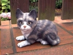 Katze - liegend – Schrühware