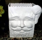 Weihnachtsmanntüte – 18 cm hoch - Schrühware