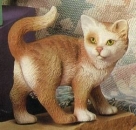 SCIOTO - Gießform - neu – stehende Katze - 17,5 cm lang - USA