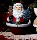 Roly - Poly - Spieluhr - Weihnachtsmann - Schrühware