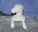 Velociraptor for Hatchling für Ei, Regal, Monitor etc. – 9 x 12 cm – Schrühware