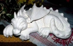 SCIOTO-Gießform – neu – großer Regal-Drache – 19 cm lang - USA