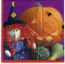 s0692 - Halloweenzauber - Servietten - Packung - 20 Stück