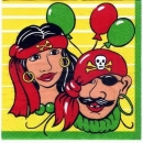 s1437 - Pirate - Servietten - Packung - 16!!! Stück