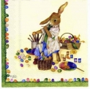s1687 – Osterhase – Servietten – Packung – 20 Stück