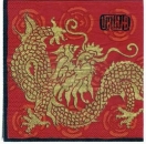 s1809 - Dragon - orange/gold - Servietten - Packung - 20 Stück