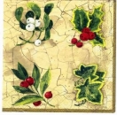 s2341 - Wintergreens - Servietten - Packung - 20 Stück
