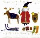 s2450 - Happy Christmas - white - Servietten - Packung - 20 Stück