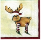 s2545 - Rudi the Reindeer - Napkins - Package - 20 pcs..