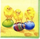 s3241 - Cha Cha Chicks yellow - Servietten - Packung - 20 Stück