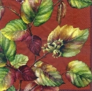 s3644 - Hazelnut - terracotta - Napkins - Package - 20 pcs.
