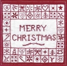 s3740 - Merry Christmas - white red - Servietten - Packung - 20 Stück