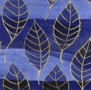 s3810 - Wind - blue/gold - Napkins - Package - 20 pcs.