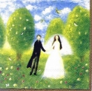 s4239 – Hochzeit – Trauung – Servietten – Packung – 20 Stück