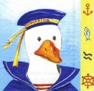 s4305 - Navy Goose - Servietten - Packung - 20 Stück