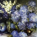s4983 - Hydrangea - AUSTRALIEN - Servietten - Packung - 20 Stück
