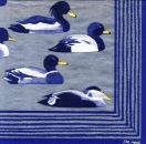 s4989 - Entenschwarm - blau - Servietten - Packung - 20 Stück