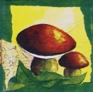 s4x0422 - Mushroom - Servietten - Packung - 20 Stück