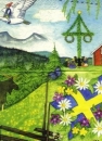 s4x0602 - Svenska Sommaren - SCHWEDEN - Servietten - Packung - 20 Stück