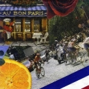 s4x0882 - Frankreich - Paris - Servietten - Packung - 30 Stück