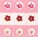 s4x1322 - Kleine Blüten - Servietten - Packung - 20 Stück