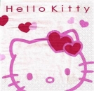 s4x1522 – Hello Kitty - Servietten – 2lagig – Packung – 20 Stück