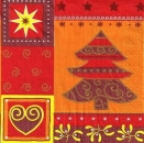 s4x1527 - Weihnachtsstimmung - Servietten - Packung - 20 Stück