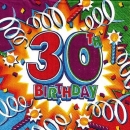 s4x1644 - Birthday 30  - USA - Servietten - Packung - 16 Stück