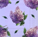 s5086 - Seringe - lilac - Napkins - Package - 20 pcs..