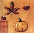 s5157 - Herbstelemente - Servietten - Packung - 20 Stück