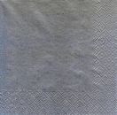 s5208 - Uni - silber - Servietten - Packung - 20 Stück