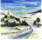s5271 - Schneezeit - Servietten - Packung - 20 Stück