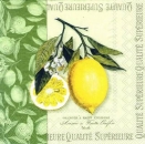 s5386 - Lemons - green - Servietten - Packung - 20 Stück