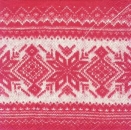 s5473 - Nordic - red - Servietten - Packung - 20 Stück