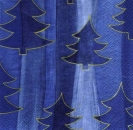 s5503 - Christmas Forest- blue - Servietten - Packung - 20 Stück