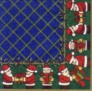 s5517 - Christmas Gifts - blue/green - Servietten - Packung - 20 Stück