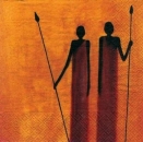s5549 – Massai – Afrika – Servietten – Packung – 20 Stück