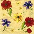 s5873 – Blütentraum - gelb - Napkins - Package - 20 pcs.