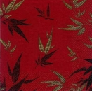 s5896 - Chinese Mot. - red - Servietten - Packung 20 Stück