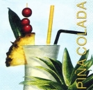 s5946 - Pina Colada blue - Servietten - Packung - 20 Stück